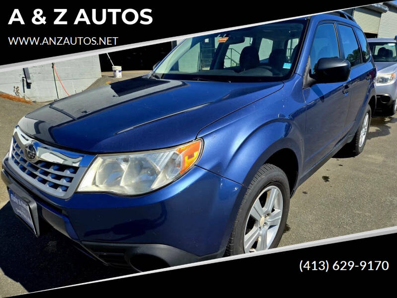 2011 Subaru Forester for sale at A & Z AUTOS in Westfield MA