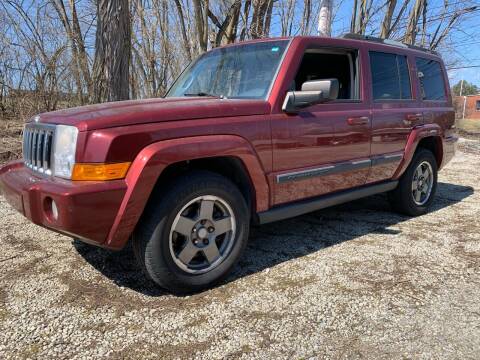 2008 Jeep Commander for sale at MEDINA WHOLESALE LLC in Wadsworth OH