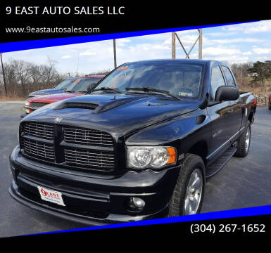 2004 Dodge Ram Pickup 1500 for sale at 9 EAST AUTO SALES LLC in Martinsburg WV