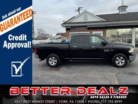 2017 RAM 1500 for sale at Better Dealz Auto Sales & Finance in York PA