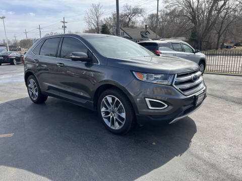 2017 Ford Edge for sale at Triangle Auto Sales 2 in Omaha NE