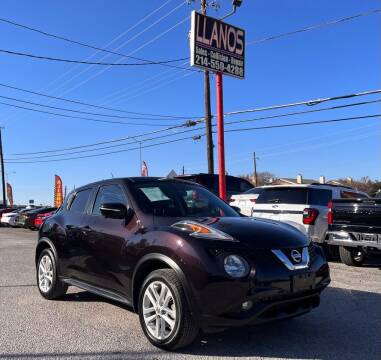 2016 Nissan JUKE for sale at LLANOS AUTO SALES LLC in Dallas TX