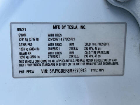 2021 Tesla Model Y Performance