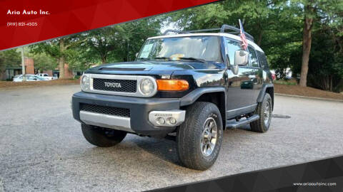 2013 Toyota FJ Cruiser for sale at Aria Auto Inc. - Drive 1 Auto Sales in Wake Forest NC