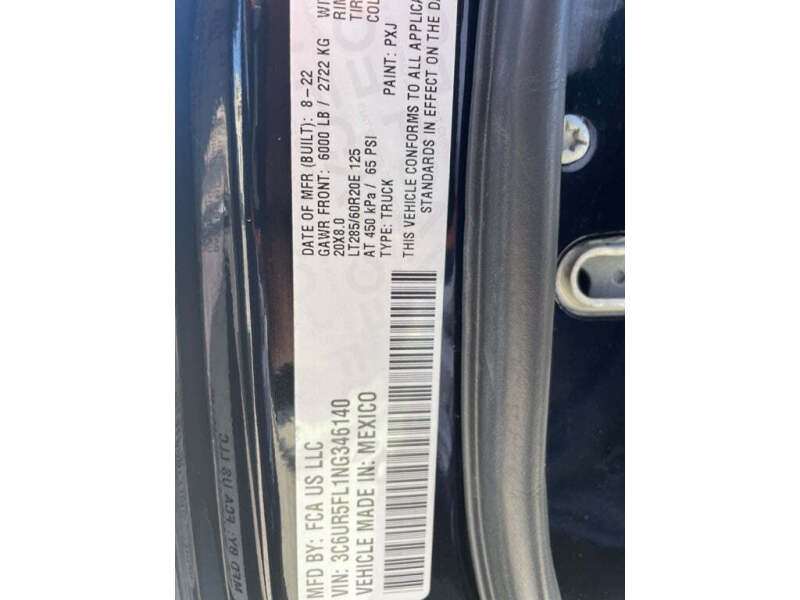 2022 RAM 2500 Laramie