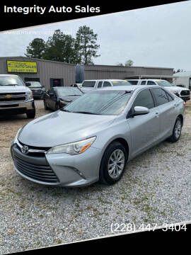 2017 Toyota Camry for sale at Integrity Auto Sales in Ocean Springs MS