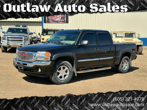 2005 GMC Sierra 1500 for sale at Outlaw Auto Sales in Viborg SD