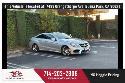 2016 Mercedes-Benz E-Class E 400