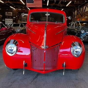 1940 Ford Deluxe for sale at Route 40 Classics in Citrus Heights CA
