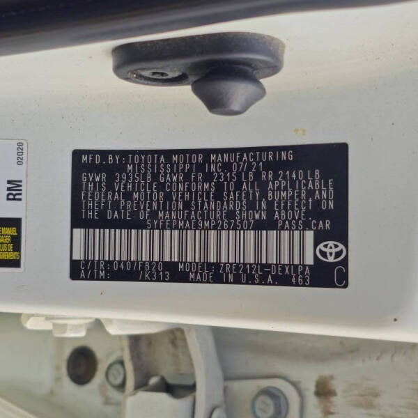 2021 Toyota Corolla LE