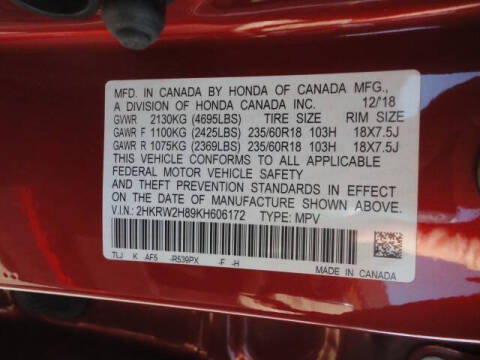 2019 Honda CR-V EX-L