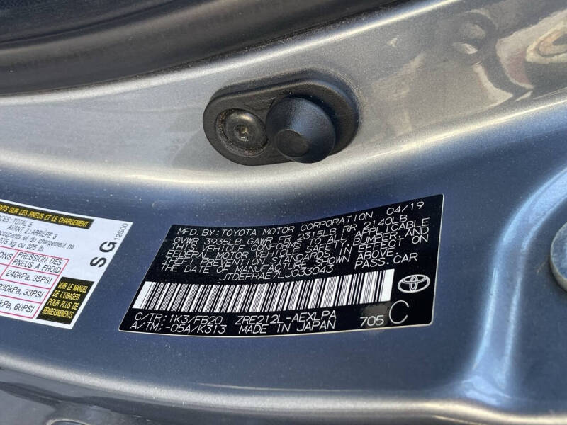 2020 Toyota Corolla LE