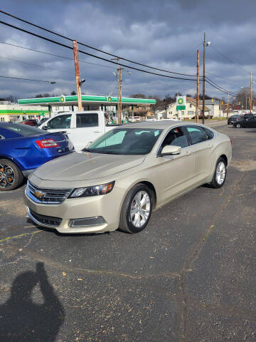 2015 Chevrolet Impala for sale at lemity motor sales in Zanesville OH