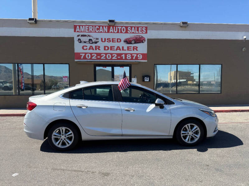 2018 Chevrolet Cruze for sale at American Auto Sales in Las Vegas NV