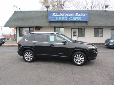 2014 Jeep Cherokee for sale at SHULTS AUTO SALES INC. in Crystal Lake IL