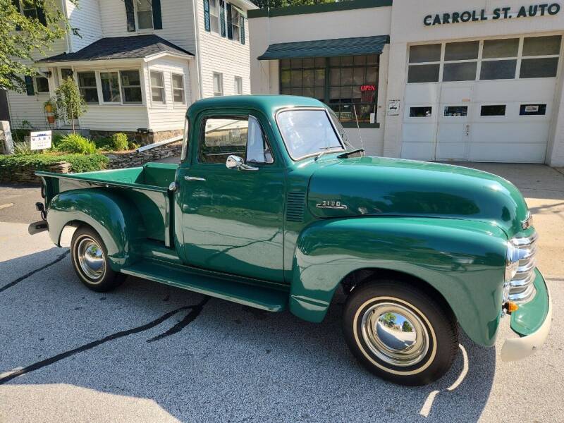 1953 Chevrolet 3100 for sale at Carroll Street Classics in Manchester NH