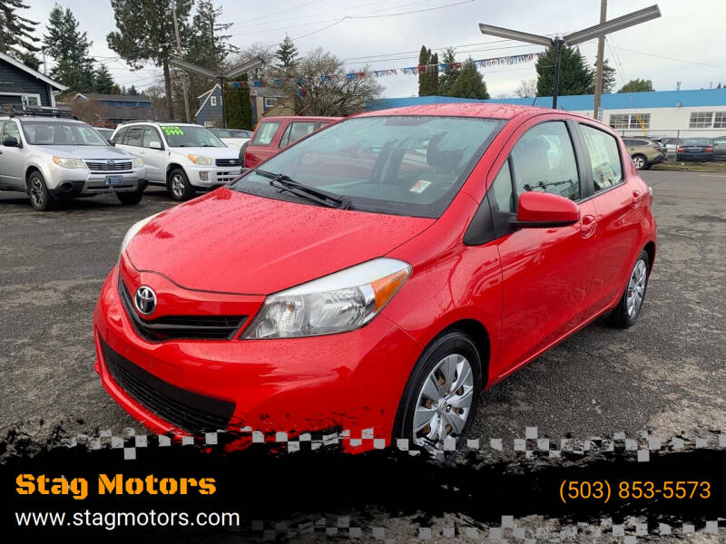 2012 Toyota Yaris for sale at Stag Motors in Portland OR