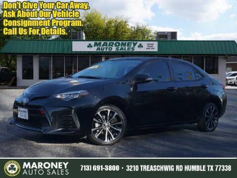 2017 Toyota Corolla for sale at Maroney Auto Sales in Humble TX