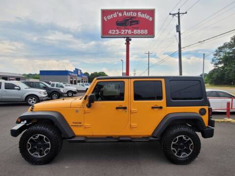 2012 Jeep Wrangler Unlimited for sale at Ford's Auto Sales in Kingsport TN