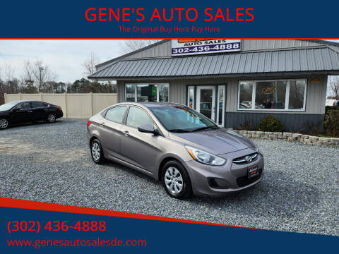 2017 Hyundai Accent for sale at GENE'S AUTO SALES in Selbyville DE