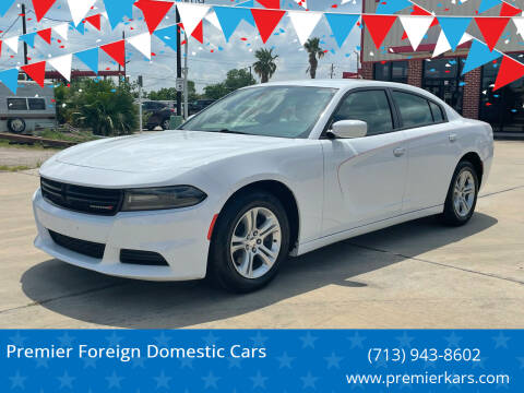 2019 Dodge Charger for sale at Premier Foreign Domestic Cars in Houston TX