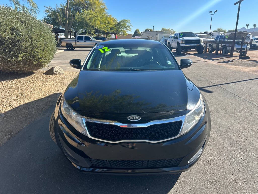 2012 Kia Optima for sale at Big 3 Automart At Double H Auto Ranch in QUEEN CREEK, AZ