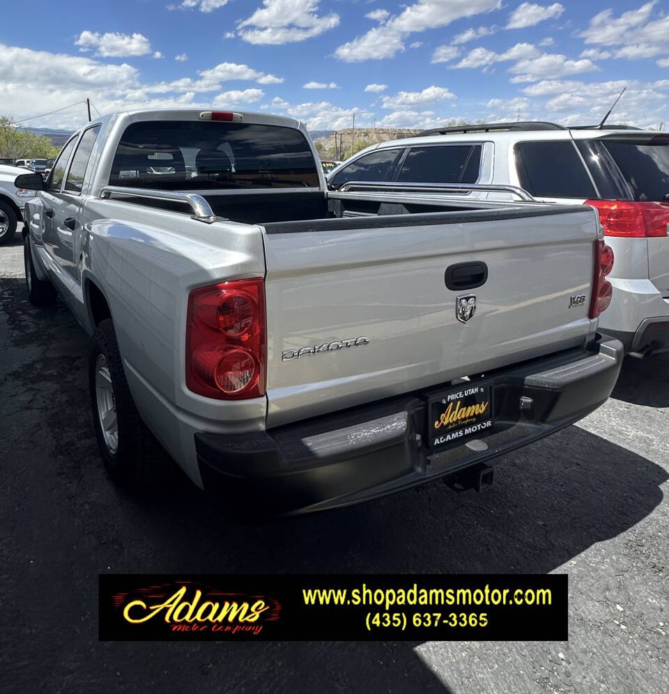 Silver 2007 Dodge Dakota ST ST 4dr Quad Cab SB 7