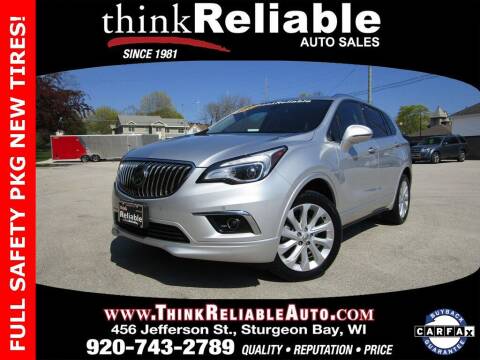 2017 Buick Envision for sale at RELIABLE AUTOMOBILE SALES, INC in Sturgeon Bay WI
