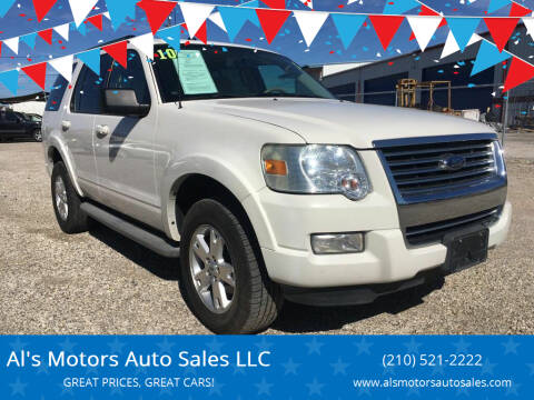 2010 Ford Explorer for sale at Al's Motors Auto Sales LLC in San Antonio TX