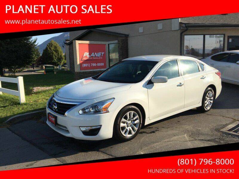 2015 Nissan Altima for sale at PLANET AUTO SALES in Lindon UT