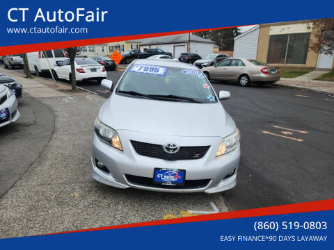 2010 Toyota Corolla for sale at CT AutoFair in West Hartford CT