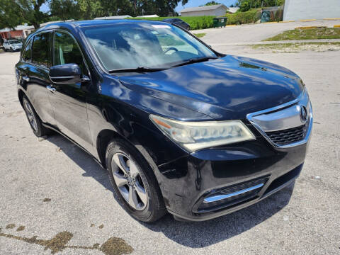 2015 Acura MDX for sale at America Auto Wholesale Inc in Miami FL