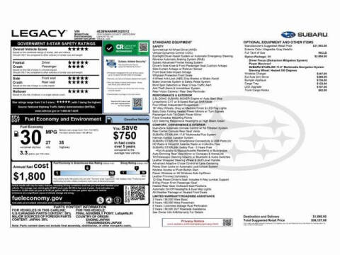 2024 Subaru Legacy Limited