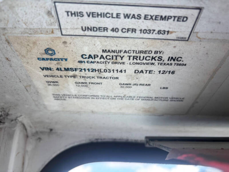 2017 Capacity Yard Spotter