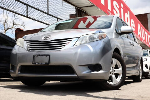 2017 Toyota Sienna for sale at HILLSIDE AUTO MALL INC in Jamaica NY