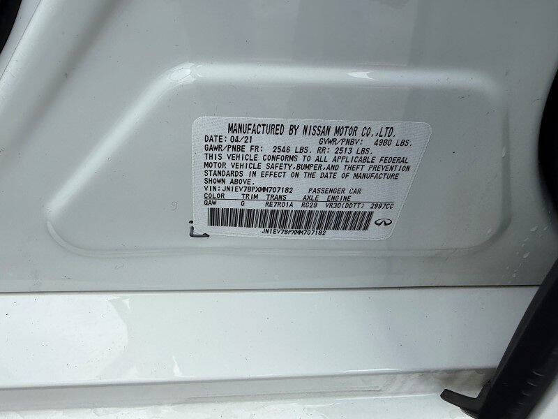 2021 Infiniti Q50 Luxe