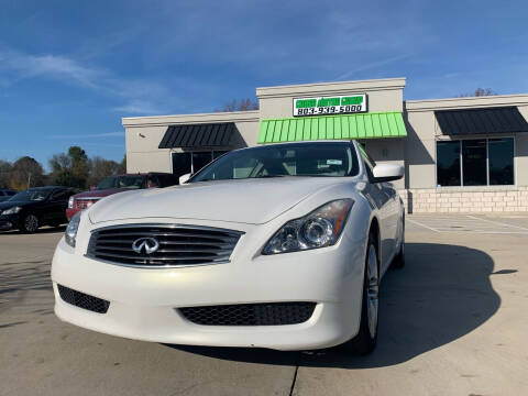 2009 Infiniti G37 Coupe for sale at Cross Motor Group in Rock Hill SC