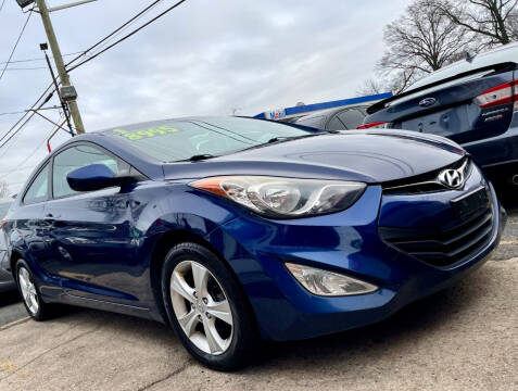 2013 Hyundai Elantra Coupe for sale at GRAND USED CARS  INC in Little Ferry NJ