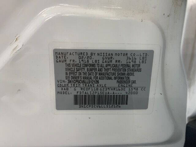 2020 Nissan Kicks SV