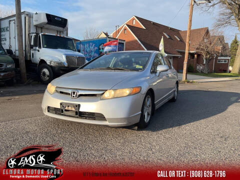 2008 Honda Civic for sale at Elmora Motor Sport in Elizabeth NJ