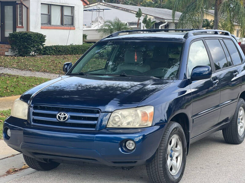 2007 Toyota Highlander for sale at L G AUTO SALES in Boynton Beach FL