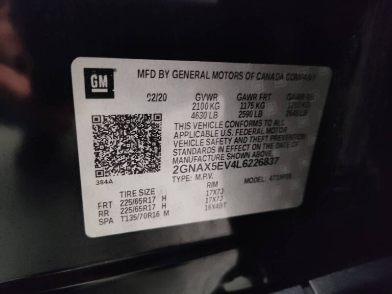 2020 Chevrolet Equinox LS