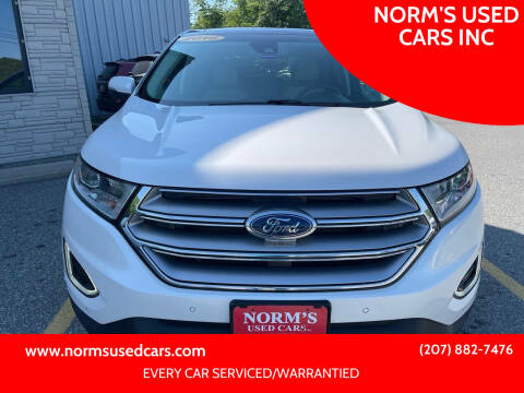 2016 Ford Edge for sale at NORM'S USED CARS INC in Wiscasset ME