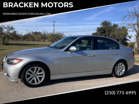 2006 BMW 3 Series for sale at BRACKEN MOTORS in San Antonio TX