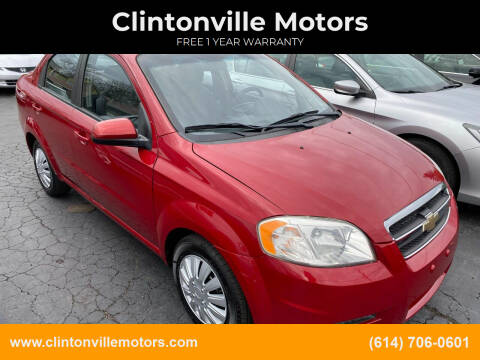 2009 Chevrolet Aveo for sale at Clintonville Motors in Columbus OH