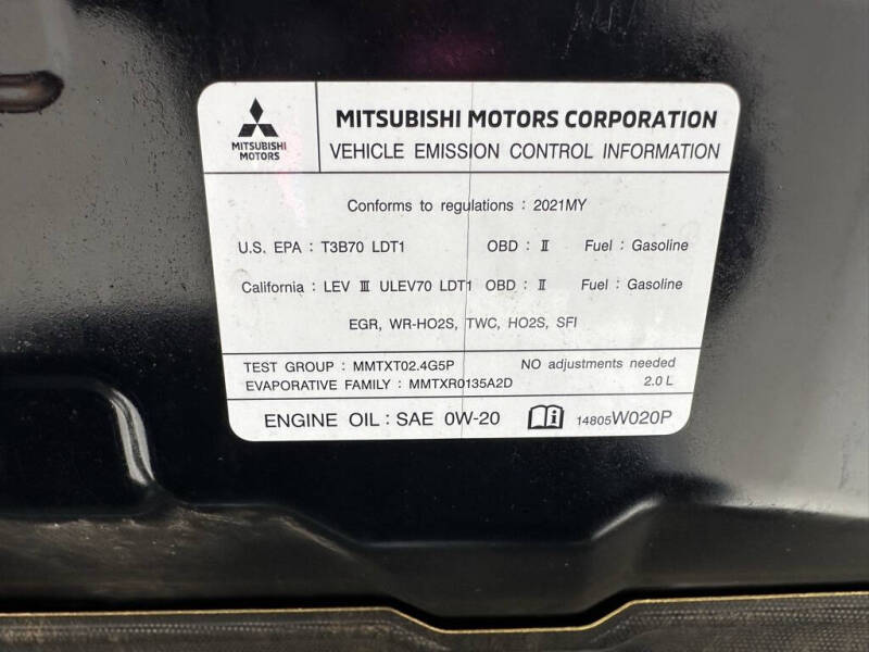 2021 Mitsubishi Outlander Sport