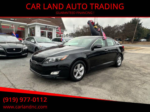 2015 Kia Optima for sale at CAR LAND  AUTO TRADING - CAR LAND AUTO TRADING in Raleigh NC