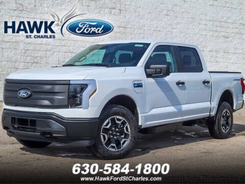 2024 Ford F-150 Lightning for sale at Hawk Ford of St. Charles in Saint Charles IL