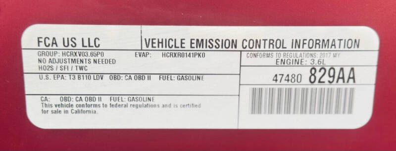 2017 Dodge Challenger SXT