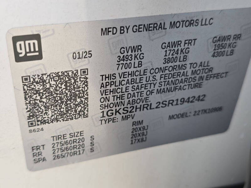 2025 GMC Yukon XL AT4
